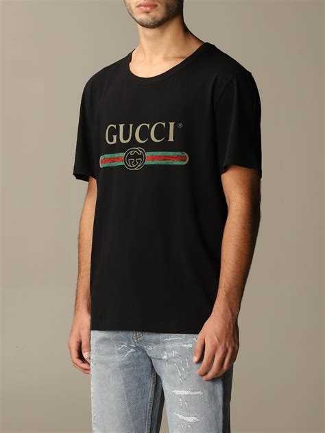 t shirt gucci uomo outlet|genuine gucci t shirts.